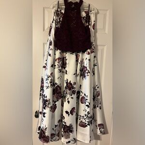 City Triangles formal two piece dress. Size 11